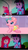 Size: 572x1024 | Tagged: safe, pinkie pie, pinkie pie (g3), twilight sparkle, equestria girls, g3, g4, my little pony equestria girls: rainbow rocks, newborn cuties, so many different ways to play, meme, pinkie sticks her face into the portal meme