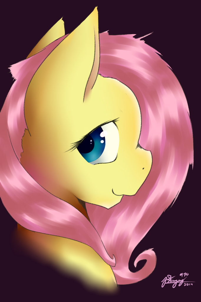 Safe Artist Php Artist Thegraypony Fluttershy Pegasus Pony Explicit Source