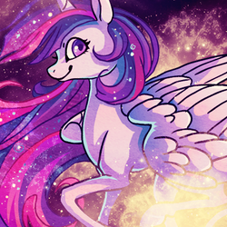 Size: 400x400 | Tagged: safe, artist:mayaliicious, twilight sparkle, alicorn, pony, g4, female, mare, solo, twilight sparkle (alicorn)