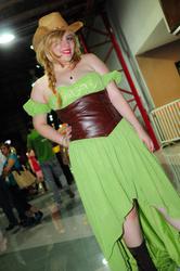 Size: 638x960 | Tagged: safe, artist:marabommie, applejack, human, g4, cosplay, irl, irl human, photo