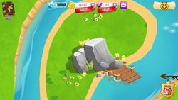 Size: 1136x640 | Tagged: safe, gameloft, screencap, g4, no pony, rock