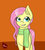 Size: 1024x1149 | Tagged: safe, artist:fairdahlia, fluttershy, g4, clothes, female, scarf, smiling, solo