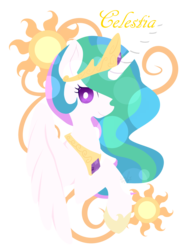 Size: 1280x1654 | Tagged: safe, artist:snow angel, princess celestia, pony, g4, female, mare, simple background, solo, transparent background