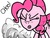 Size: 2048x1536 | Tagged: artist needed, safe, pinkie pie, g4, dust, female, mucus, sneeze cloud, sneezing, sneezing fetish, solo