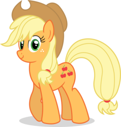 Size: 1669x1752 | Tagged: safe, artist:flashlighthouse, applejack, g4, female, simple background, solo, transparent background