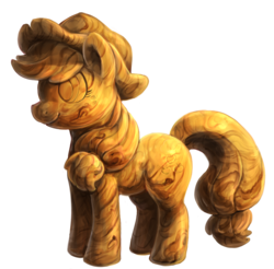 Size: 914x901 | Tagged: safe, artist:audrarius, applejack, g4, female, simple background, solo, transparent background, wood