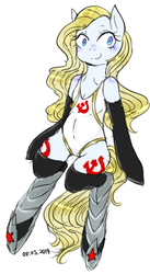 Size: 349x637 | Tagged: safe, artist:divided-s, oc, oc only, oc:tsar, pony, bipedal, clothes, communism, solo