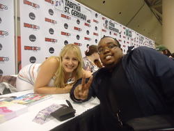 Size: 4320x3240 | Tagged: safe, human, andrea libman, barely pony related, fan expo canada, irl, irl human, photo