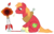 Size: 600x386 | Tagged: safe, artist:dfectivedvice, big macintosh, earth pony, pony, g4, colored, explosion, fail, male, rocket, simple background, solo, stallion, transparent background