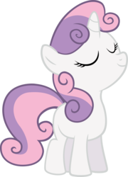 Size: 5000x6959 | Tagged: safe, artist:slb94, sweetie belle, g4, absurd resolution, simple background, transparent background, vector