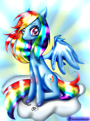 Size: 1458x1950 | Tagged: safe, artist:robocop17, rainbow dash, g4, female, solo