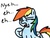 Size: 2048x1536 | Tagged: safe, rainbow dash, g4, female, pre sneeze, sneezing, sneezing fetish, solo