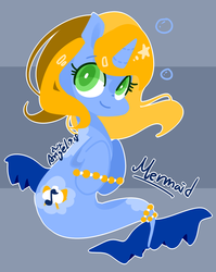 Size: 1120x1404 | Tagged: safe, artist:snow angel, oc, oc only, mermaid, merpony, solo