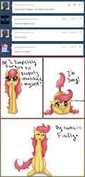 Size: 700x1458 | Tagged: safe, firefly, pony, g1, ask, female, scootaloo's mother, simple background, solo, text, tumblr