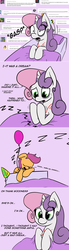 Size: 1280x4612 | Tagged: safe, artist:xenithion, sweetie belle, g4, ask, blood mage sweetie belle, tumblr