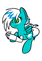 Size: 500x725 | Tagged: safe, oc, oc only, oc:frosty winds, fallout equestria, fallout equestria: memories
