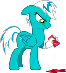 Size: 1888x2108 | Tagged: safe, oc, oc only, oc:frosty winds, fallout equestria, fallout equestria: memories, juice box