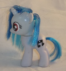 Size: 1729x1857 | Tagged: safe, artist:gryphyn-bloodheart, dj pon-3, vinyl scratch, g4, brushable, customized toy, female, filly, irl, photo, toy