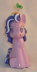 Size: 1081x2081 | Tagged: safe, artist:gryphyn-bloodheart, screwball, g4, customized toy, sculpted, sitting, soap bottle