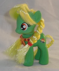 Size: 1505x1817 | Tagged: safe, artist:gryphyn-bloodheart, granny smith, g4, apple family, apple family member, brushable, customized toy, female, irl, photo, toy, young granny smith