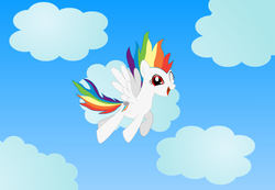 Size: 1497x1037 | Tagged: safe, artist:darktailsko, rainbow dash, g4, female, solo, super rainbow dash