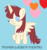 Size: 466x496 | Tagged: safe, artist:nabilla2010, oc, oc only, oc:fausticorn, foal, lauren faust, solo