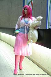 Size: 640x960 | Tagged: safe, artist:seekingelegance, pinkie pie, human, g4, cosplay, irl, irl human, photo, pinkamena diane pie