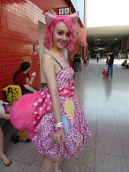 Size: 600x800 | Tagged: safe, artist:timatae, pinkie pie, human, g4, cosplay, irl, irl human, photo