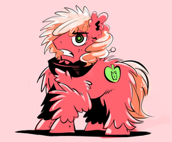 Size: 800x661 | Tagged: safe, artist:gsphere, big macintosh, earth pony, pony, g4, angry, fluffy, male, solo, stallion