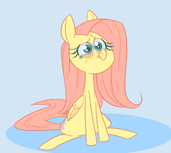 Size: 900x804 | Tagged: safe, artist:frostadflakes, fluttershy, pegasus, pony, g4, female, sad, solo