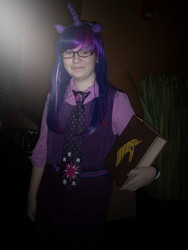 Size: 1536x2048 | Tagged: safe, artist:the-light-source, twilight sparkle, human, g4, cosplay, irl, irl human, photo