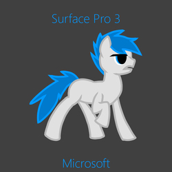 Size: 1000x1000 | Tagged: safe, artist:expression2, pony, microsoft, ponified, solo
