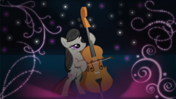 Size: 1920x1080 | Tagged: safe, artist:wsd-brony, octavia melody, g4, cello, female, musical instrument, night, solo, wallpaper