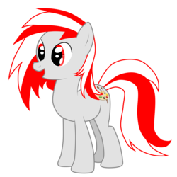 Size: 5808x5808 | Tagged: safe, artist:shadownewdash, oc, oc only, oc:shadow dash, earth pony, pony, absurd resolution, smiling, solo