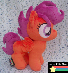 Size: 850x913 | Tagged: safe, artist:happykittyshop, scootaloo, g4, irl, photo, plushie, solo