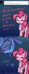 Size: 640x1600 | Tagged: safe, artist:ambunny, pinkie pie, princess luna, g4, ask, ask-princessluna, comic, s1 luna, tumblr