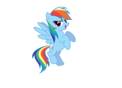 Size: 2155x1553 | Tagged: safe, artist:cheezedoodle96, rainbow dash, pegasus, pony, g4, .svg available, female, flying, mare, open mouth, simple background, solo, svg, transparent background, vector