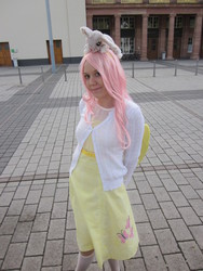 Size: 480x640 | Tagged: safe, artist:ollivander, fluttershy, human, g4, cosplay, irl, irl human, photo