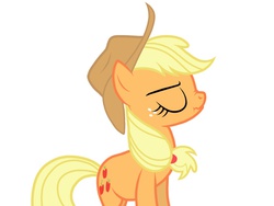 Size: 1024x768 | Tagged: safe, artist:prismaticstars, applejack, g4, female, nose wrinkle, sassy, scrunchy face, solo