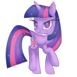 Size: 1024x1024 | Tagged: safe, artist:kaji-tanii, twilight sparkle, alicorn, pony, g4, female, mare, solo, twilight sparkle (alicorn)