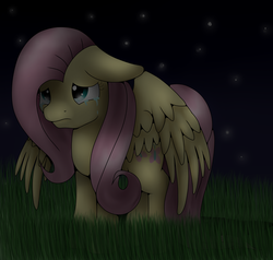 Size: 2100x2000 | Tagged: safe, artist:bristlespark, fluttershy, g4, crying, female, high res, solo