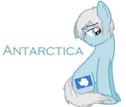 Size: 690x582 | Tagged: safe, artist:happydays64, pony, antarctica, nation ponies, ponified, solo