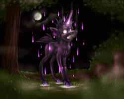 Size: 1280x1024 | Tagged: safe, artist:mot, enderman, enderpony, minecraft