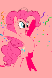 Size: 1280x1920 | Tagged: safe, artist:shikanime, pinkie pie, g4, female, solo