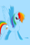 Size: 1280x1920 | Tagged: safe, artist:shikanime, rainbow dash, g4, female, solo