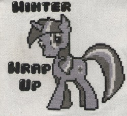 Size: 1738x1592 | Tagged: safe, artist:midwestbrony, twilight sparkle, g4, cross stitch, female, photo, solo, traditional art