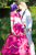 Size: 682x1024 | Tagged: safe, artist:akechi mitsuhide, artist:gracia, prince blueblood, rarity, human, g4, clothes, convention, cosplay, crossplay, dokomi, dress, female, gala dress, grand galloping gala, irl, irl human, kissing, lesbian, male, photo, ship:rariblood, shipping, straight