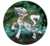 Size: 1088x1000 | Tagged: safe, artist:downpourpony, zecora, zebra, g4, circle, everfree forest, female, pose, solo