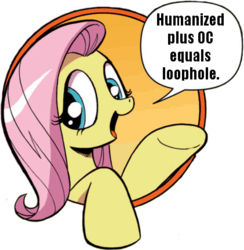 Size: 421x431 | Tagged: safe, idw, fluttershy, friendship is magic #3, g4, my little pony: friendship is magic (idw), bad advice fluttershy, exploitable meme, fancy mathematics, meme, meta