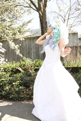 Size: 600x900 | Tagged: safe, artist:okami-chan1023, princess celestia, human, g4, cosplay, irl, irl human, photo